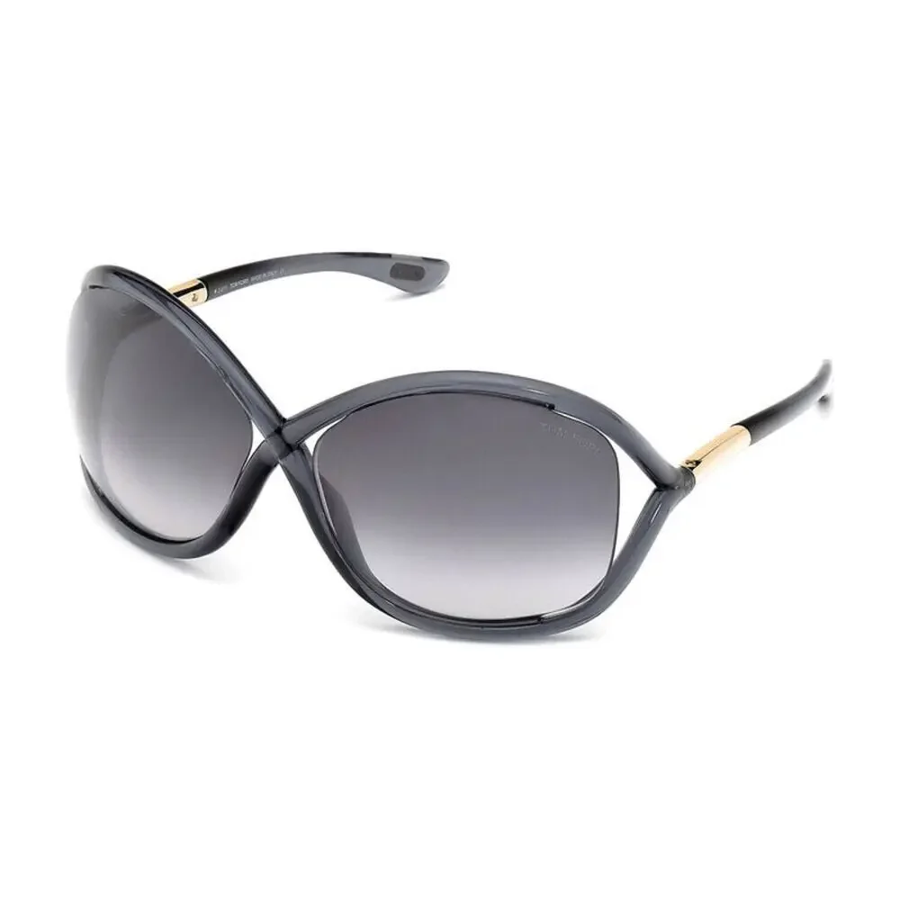 NEW!!! Tom Ford FT0009 0B5 Transparent Grey Sunglasses authentic